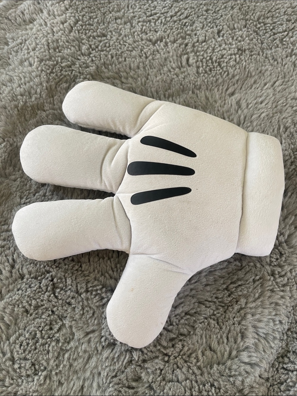 Disneyland Mickey Mouse Plush Cartoon Glove Soft Funny